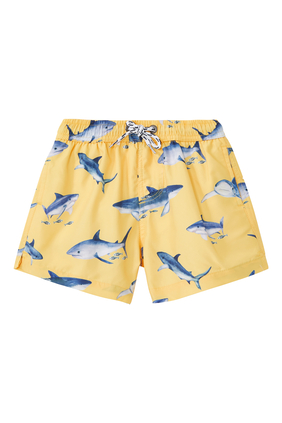 Sunrise Shark Swim Shorts